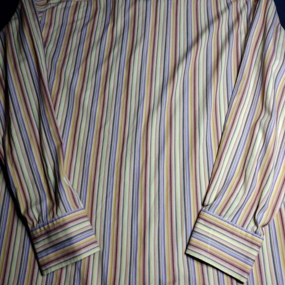 Boss Hugo Boss XL Multi-Color Men's Button Up Long Sleeve Shirt - Picture 7 of 7